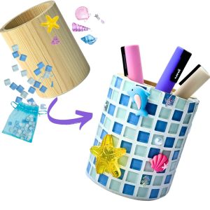DIY sada na stojánek na tužky – vytvoř si originální mořský doplněk na stů
