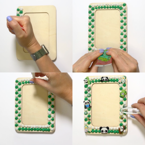 Jak vytvořit fotorámeček s DIY sadou – postup krok za krokem